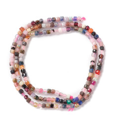 2mm - tourmaline - Chapelet pierre