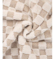 Damier Fourrure bouclettes