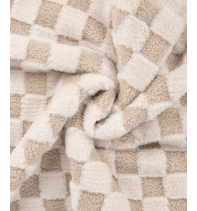 Damier Fourrure bouclettes