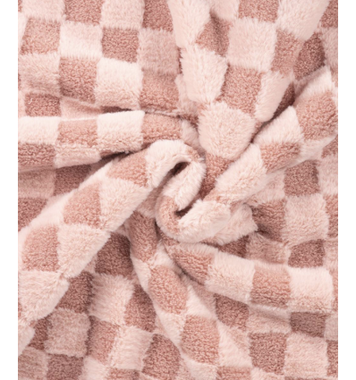 Damier Fourrure bouclettes