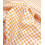 Viscose lyocell vichy orange