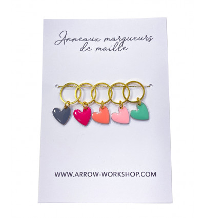 Anneaux marqueurs de maille pour tricot