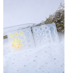 Moule ornement floral