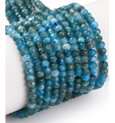 3mm - apatite - Chapelet pierre