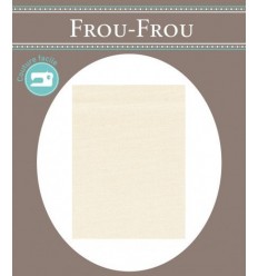 Tissu thermocollant uni - Ecru