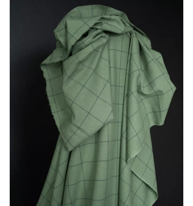 Coton lin Green Maze - Merchant & Mills