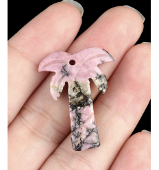 Rhodochrosite - Palmier en pierre
