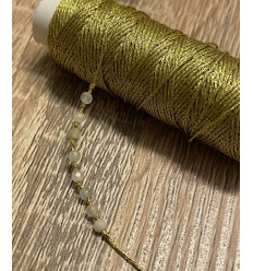 Ø 0,35mm - fil polyester ciré (1m)