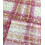 Bouclette tartan pink