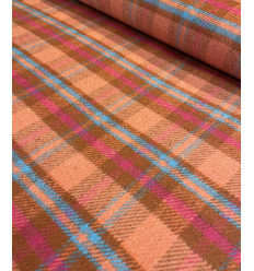 Tartan brossé épais