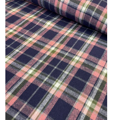 Tartan brossé