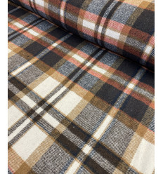 Tartan brossé