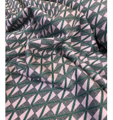 Tissu géométrique tissé