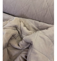 Matelassé envers fourrure