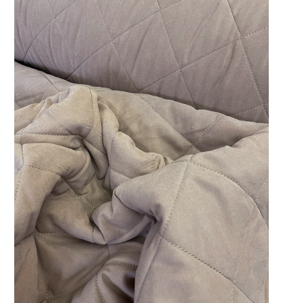 Matelassé envers fourrure