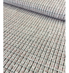 Tweed Lurex argenté