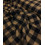Tissu brossé damier camel