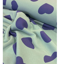 Jogging Purple Heart