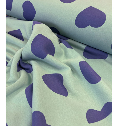 Jogging Purple Heart