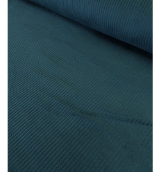 Velours Lavé Larges Côtes - Orange