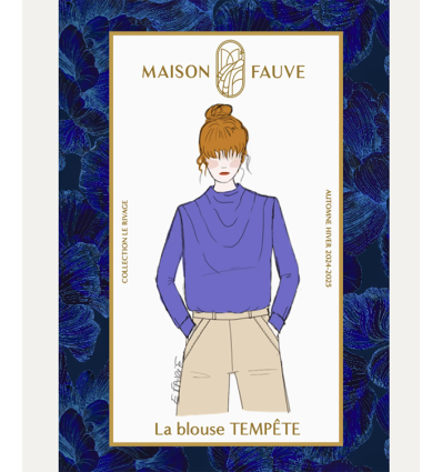 Patron blouse Tempête
