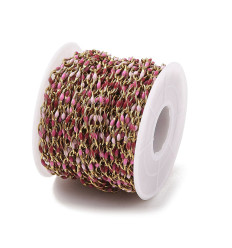 Chaine petit maillons émaillés (10cm)