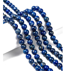 8mm - lapis lazuli - Chapelet pierre