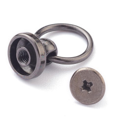 Rivet anneau pour sac à visser