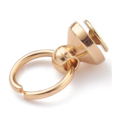 Rivet anneau pour sac à visser