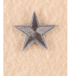 Ecusson étoile bleu foncé