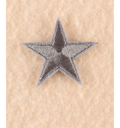 Ecusson étoile bleu foncé