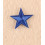 Ecusson étoile bleu clair