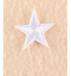 Ecusson étoile mauve