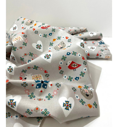 Tissu Dashwood "Winter Folk"
