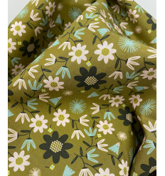 Tissu Cotton & Steel - Among Flowers