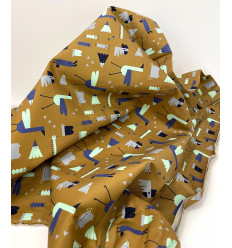 Tissu Cotton & Steel - Among Flowers