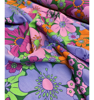 Sweat french terry - Blomster - Nerida Hansen