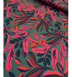 Satin de coton - Lush Leaves - Nerida Hansen