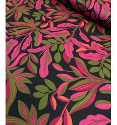 Satin de coton - Lush Leaves - Nerida Hansen