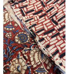 Matelassé traditionnel indien "Arun" réversible