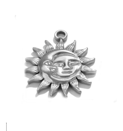 Pendentif soleil & lune