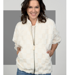 Damier Fourrure bouclettes