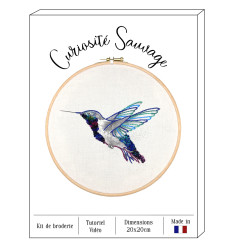 Kit Colibri - Broderie Sauvage