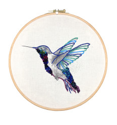 Kit Colibri - Broderie Sauvage