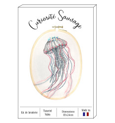 Kit Méduse - Broderie Sauvage