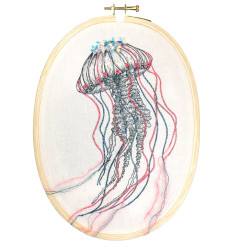 Kit Méduse - Broderie Sauvage