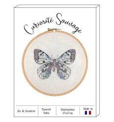 Kit Papillon - Broderie Sauvage