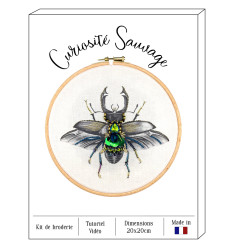Kit Scarabée - Broderie Sauvage