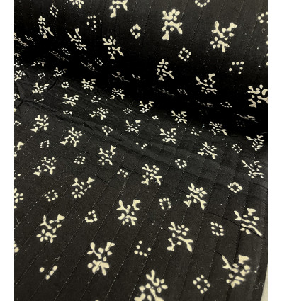 Matelassé traditionnel indien "Ila" réversible