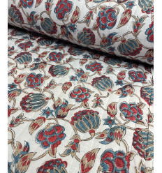 Matelassé traditionnel indien "Indira" réversible